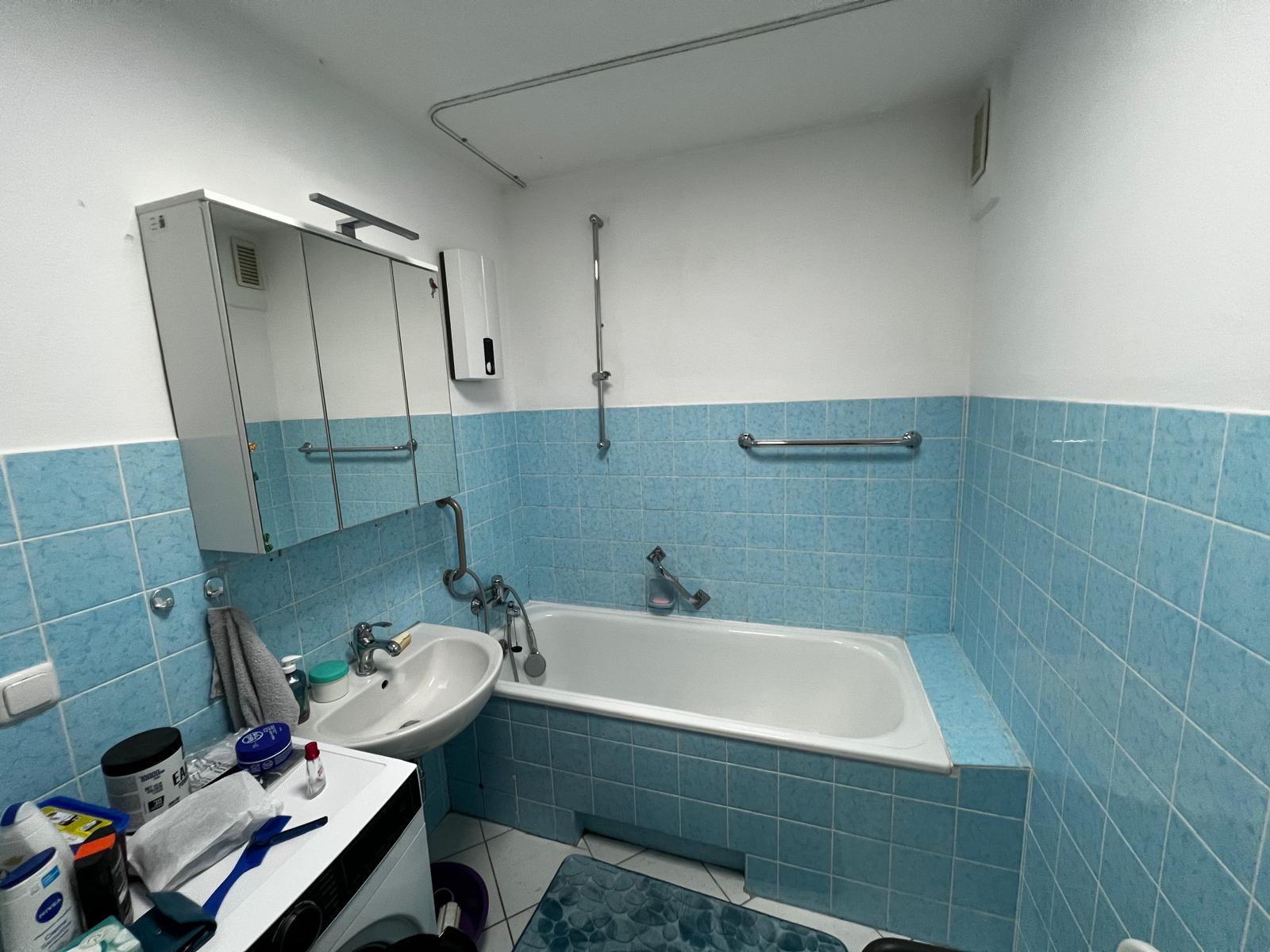 Vorher – Badezimmer vor dem Umbau