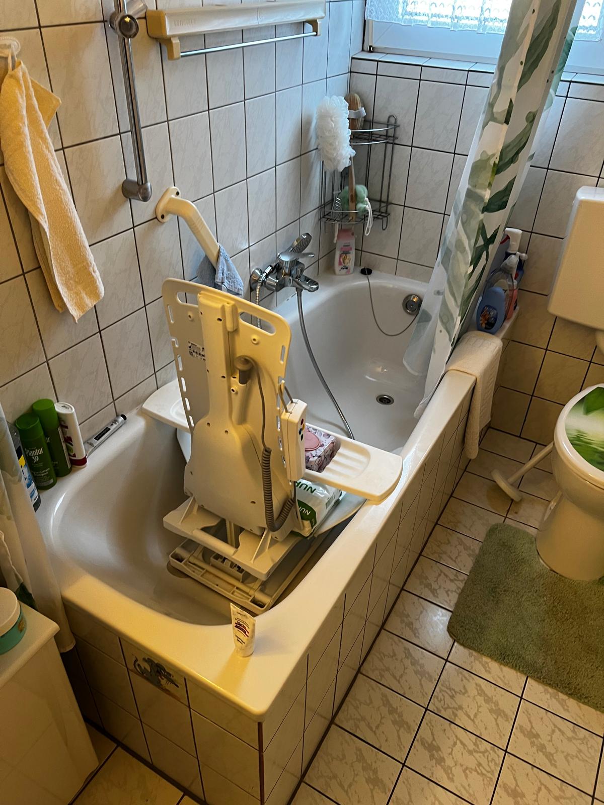 Vorher – Badezimmer vor dem Umbau