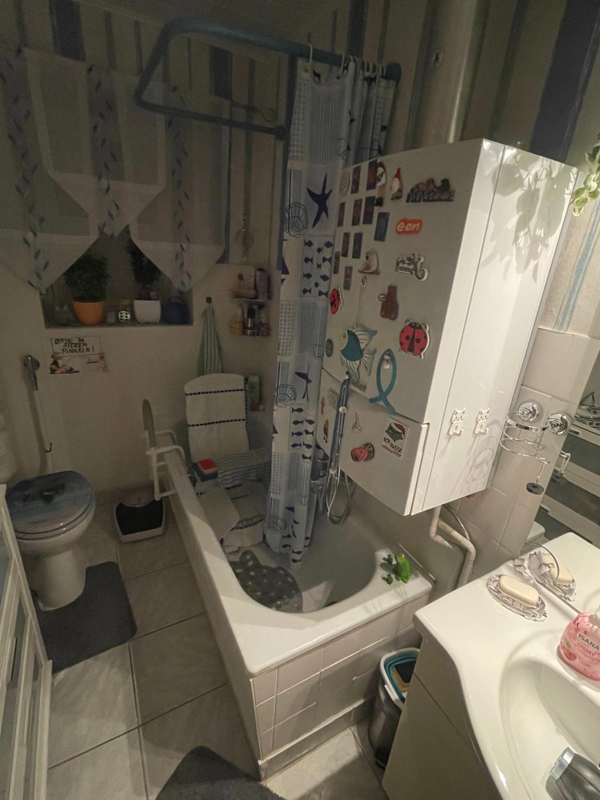 Vorher – Badezimmer vor dem Umbau